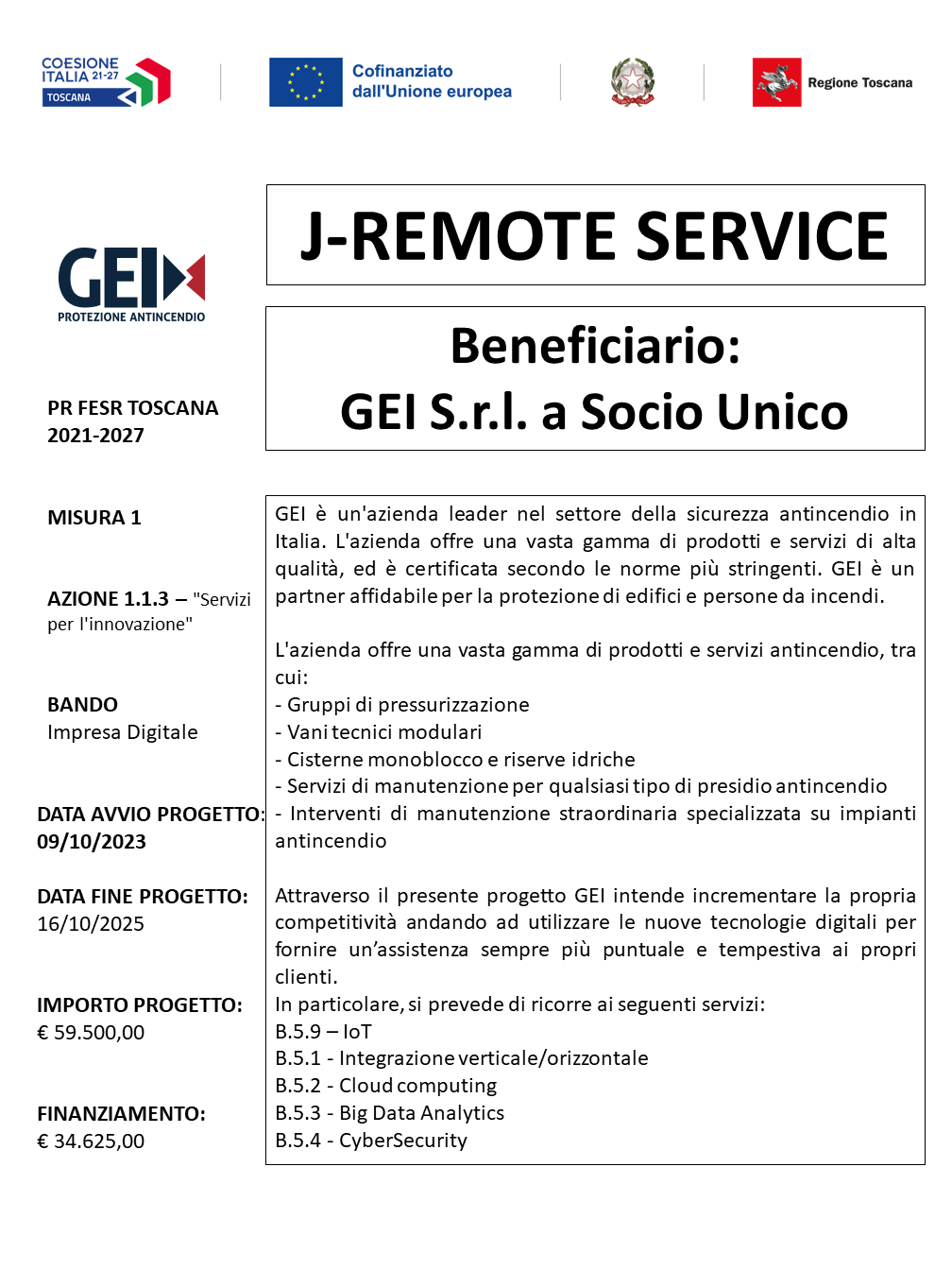 GEI J-Remote Service